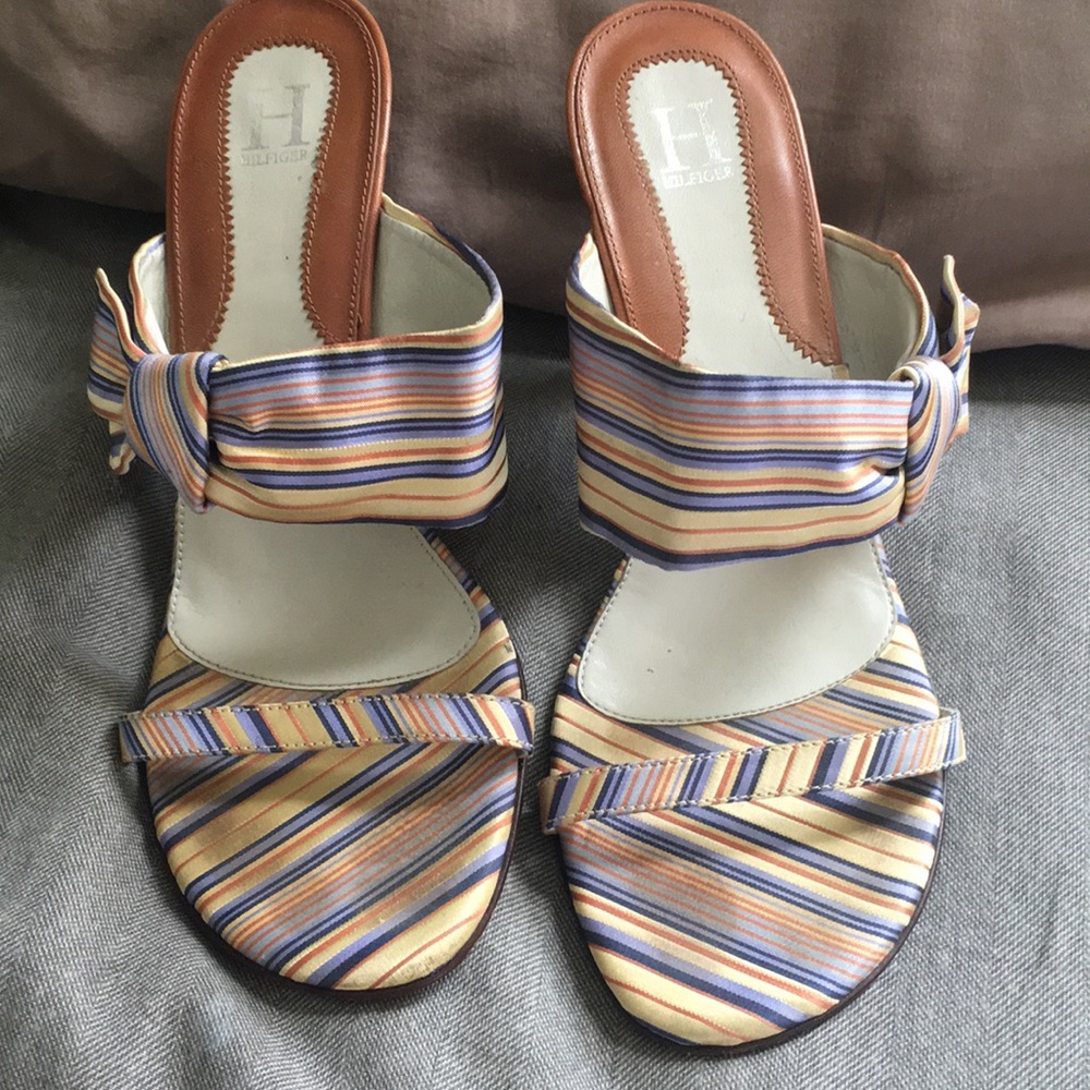 Tommy Hilfiger slip on heels